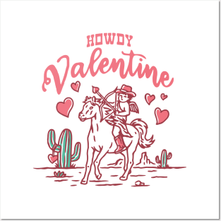 Howdy Valentine Posters and Art